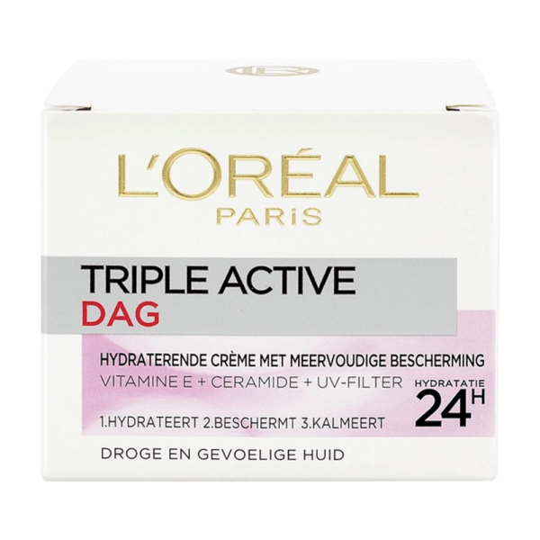 Loreal Day Cream 50ml Triple Active Multi Protective 24H