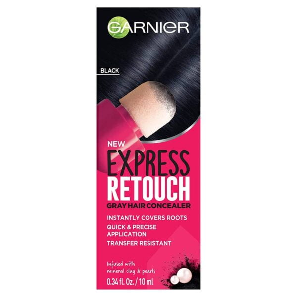 Garnier Hair Concealer 10ml Express Retouch Grey Black