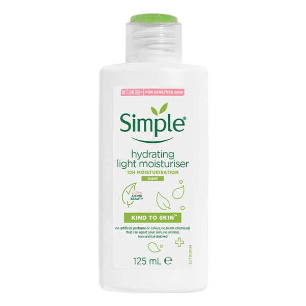 Simple Moisturizer 125ml Kind To Skin Hydrating Light