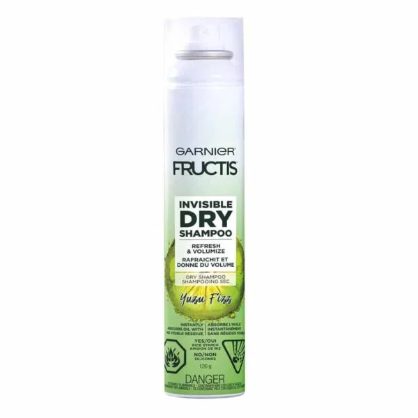 Garnier Dry Shampoo 126g Fructis Invisible Yuzu Fizz