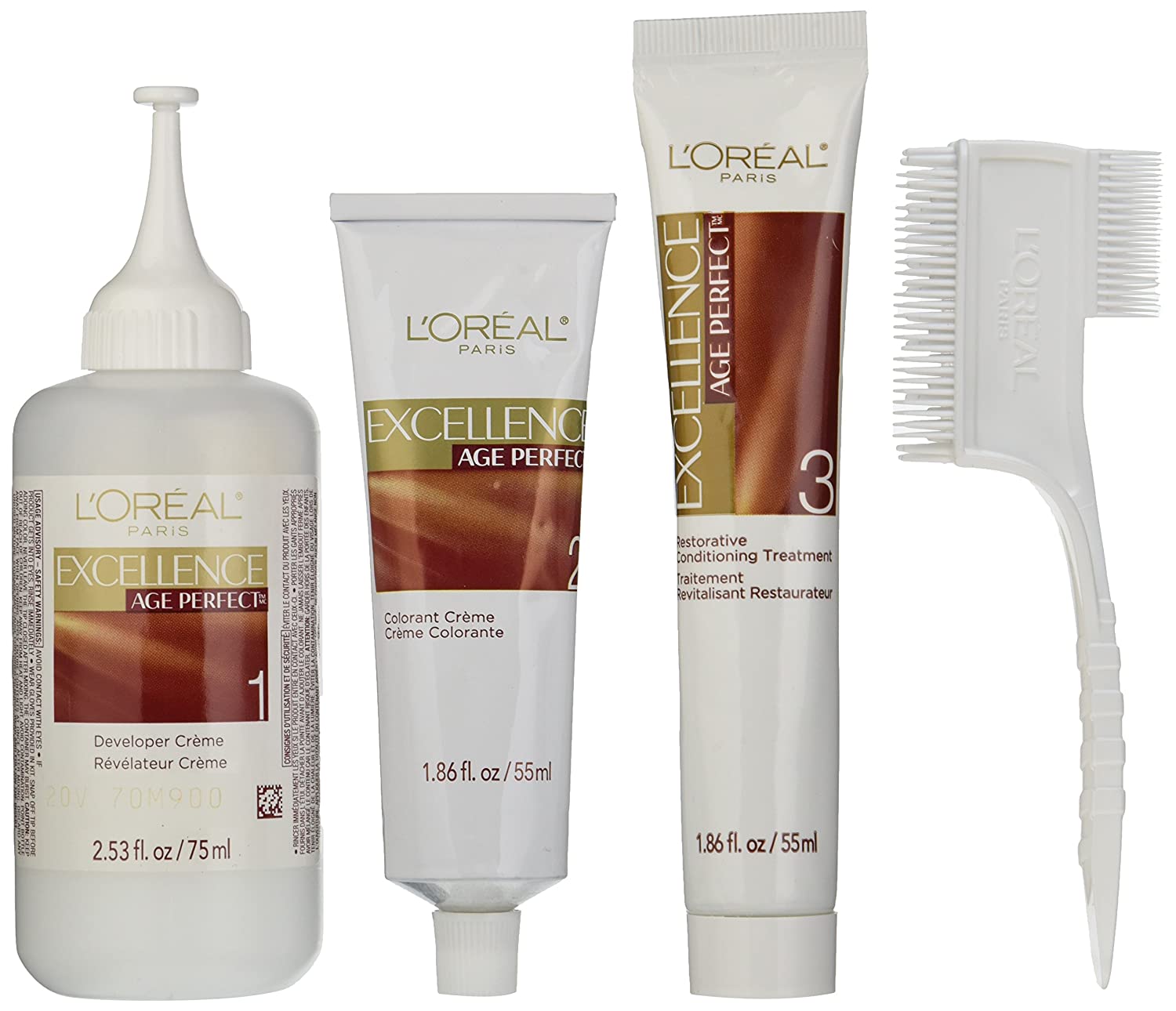 Loreal Hair Color Excellence Age Perfect6 1 2G Lightest Soft Golden Brown 3 Loreal Hair Color Excellence Age Perfect6 1 2G Lightest Soft Golden Brown
