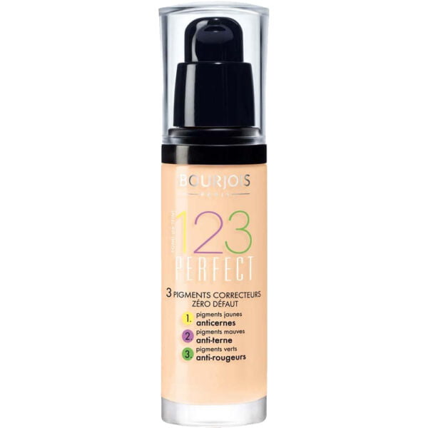 Bourjois 123 Perfect 51 Light Vanilla Foundation 3IN1 30ml