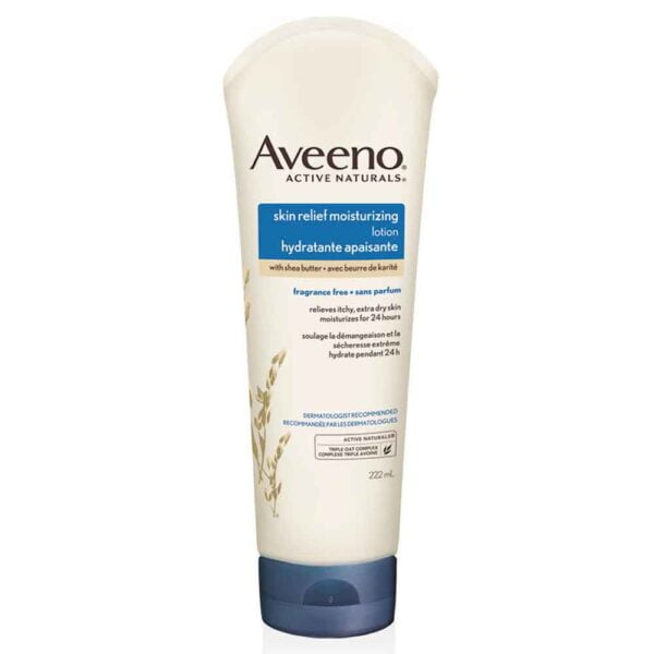 Aveeno Body Lotion 222ml Active Natural Moisturizing Skin Relief
