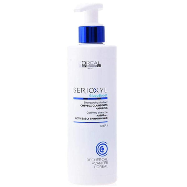 Loreal Shampoo 250ml Serioxyl Clarifying Gluco Boost Step 1