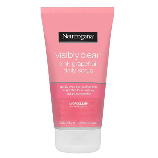 Neutrogena Scrub 150m Visibly Clear Pink Grapefruit Daily