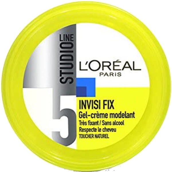 Loreal Wax 150ml Studio Line Gel Cream 5 Invisi Fix