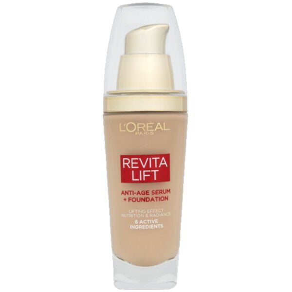 Loreal Foundation 25ml Revita Lift Anti Age Serum 180 Golden Beige