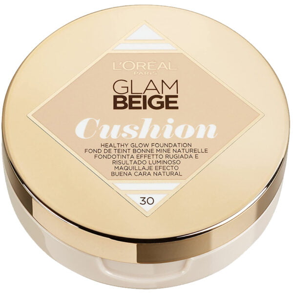 Loreal Foundation 14.6g Glam Beige Cushion 30 Medium Light