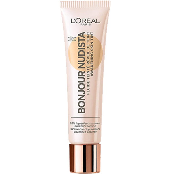 Loreal BB Cream 30ml Bonjour Nudista Skin Tint Medium