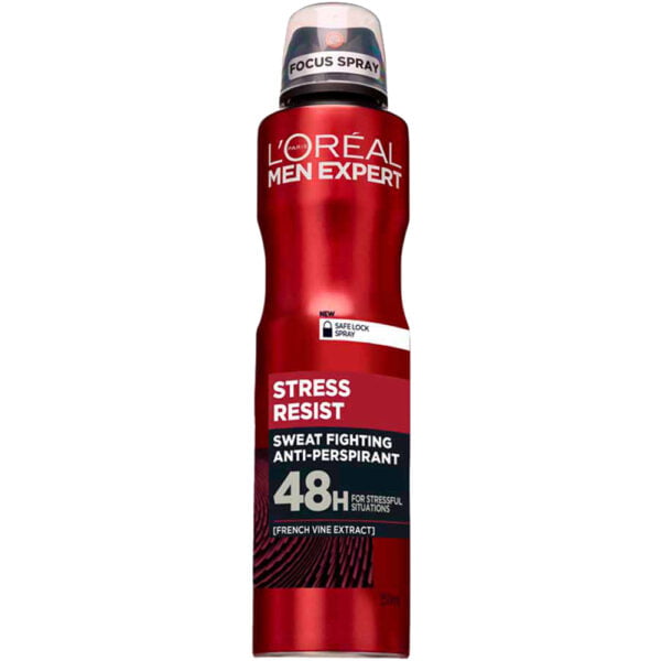 Loreal Body Spray 250ml Men Expert Stress Resist