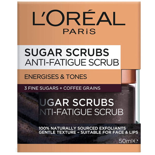 Loreal Scrub 50ml Sugar Scrubs Coffee Anti Fatigue Face