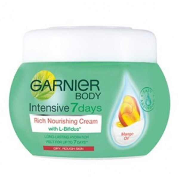 Garnier Body Cream 300ml Intensive 7 Days Mango Oil