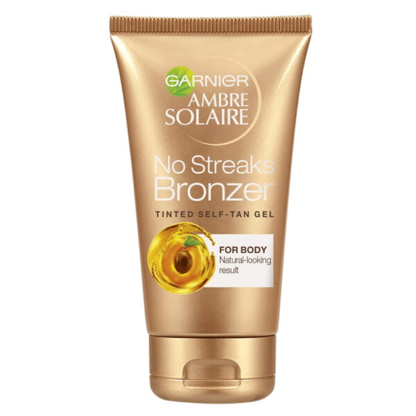 Garnier Bronzer 150ml Ambre Solaire No Streaks Self Tan Tinted Gel