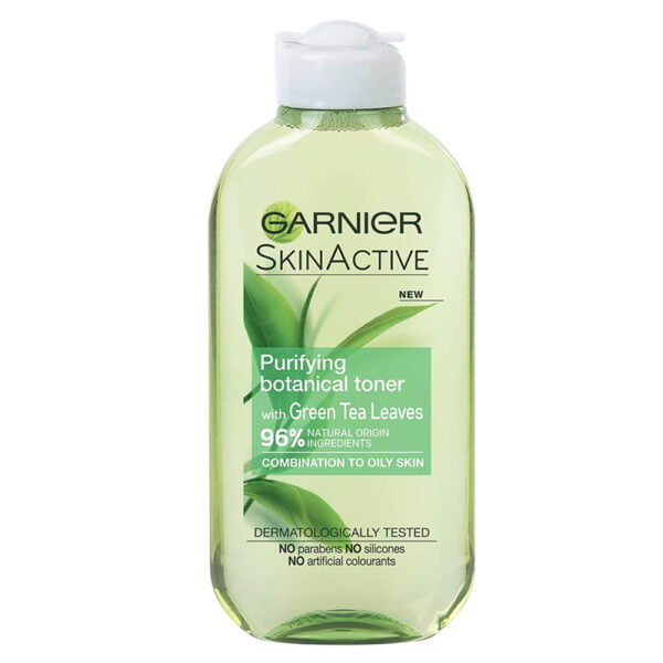 Garnier Toner 200ml Natural Green Tea Combination Skin