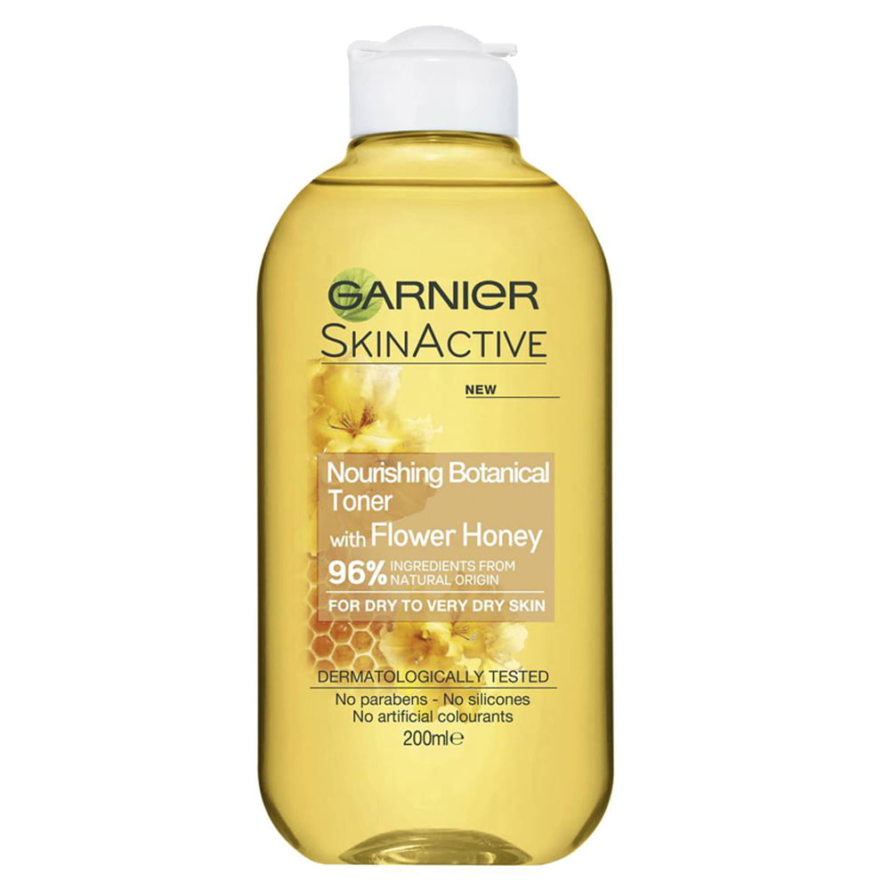 Garnier Face Wash 200ml Skin Active Nourishing Botanical Toner Hony |  Head2Toes Beauty Store UAE