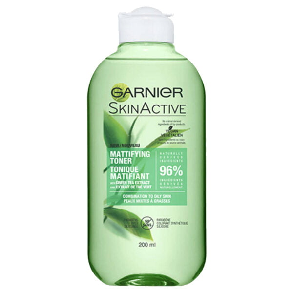 Garnier Face Wash 200ml Skin Active Toner Green Tea