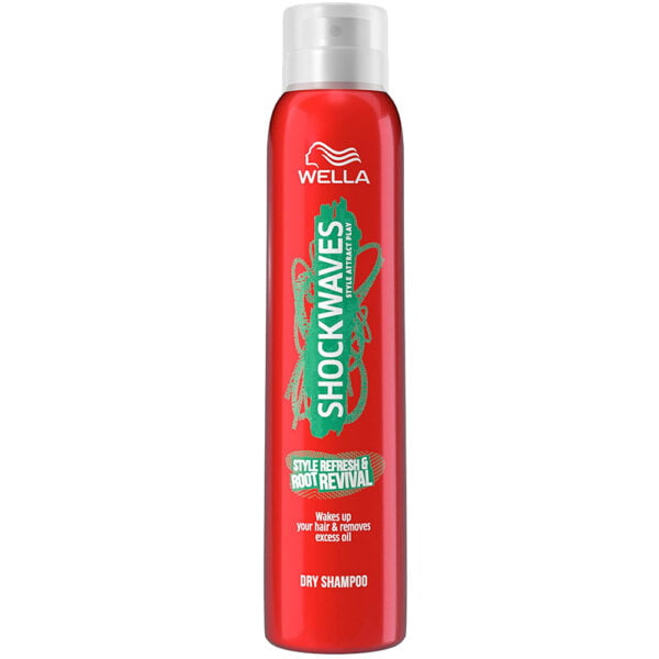 Wella Dry Shampoo 180ml Shockwaves Style Refresh and Root Revival