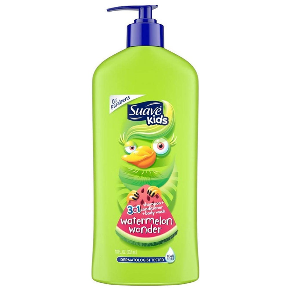 Suave Shampoo 532ml Kids Watermelon Wonder 3 in 1 1 Suave Shampoo 532ml Kids Watermelon Wonder 3 in 1