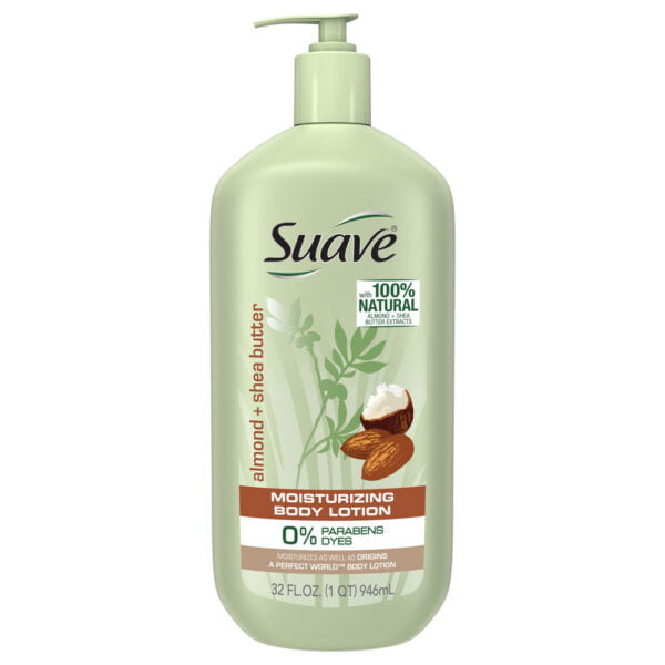 Suave Body Lotion 946ml Almond and Shea Butter