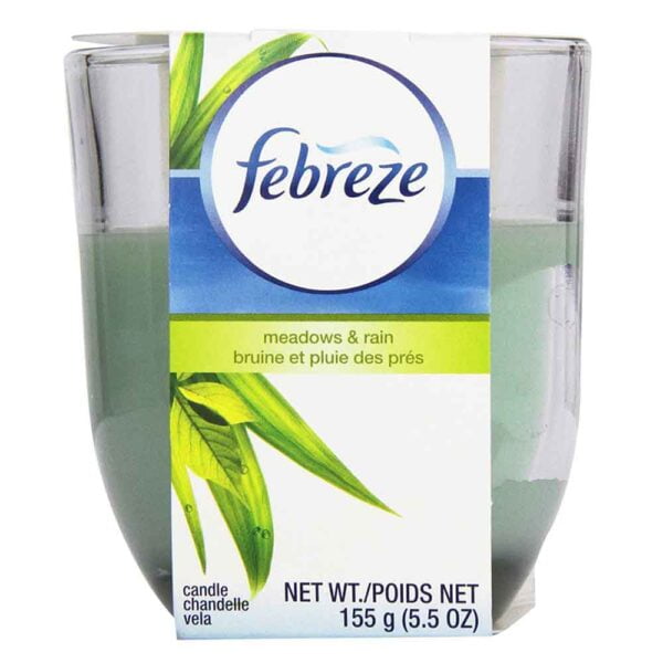 Febreze Candle 155g Meadows and Rain