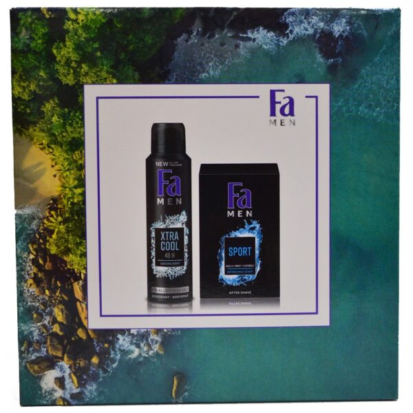 Fa Deospray 150ml Plus After Shave 100ml For Men 2pcs Gift Set