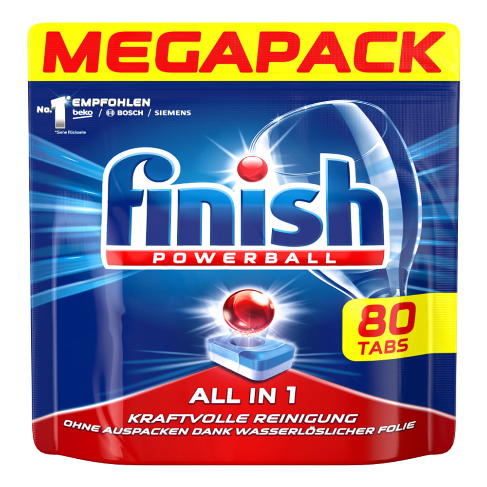 Finish Dishwasher 80 Tabs Powerball All in One 1 Finish Dishwasher 80 Tabs Powerball All in One