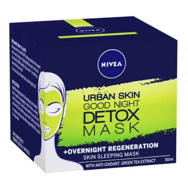 Nivea Sleep Mask 50ml Urban Skin Good Night Detox Mask