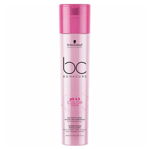 Schwarzkopf Shampoo 250ml Bonacure pH 4.5 Color Freeze Sulfate Free Micellar