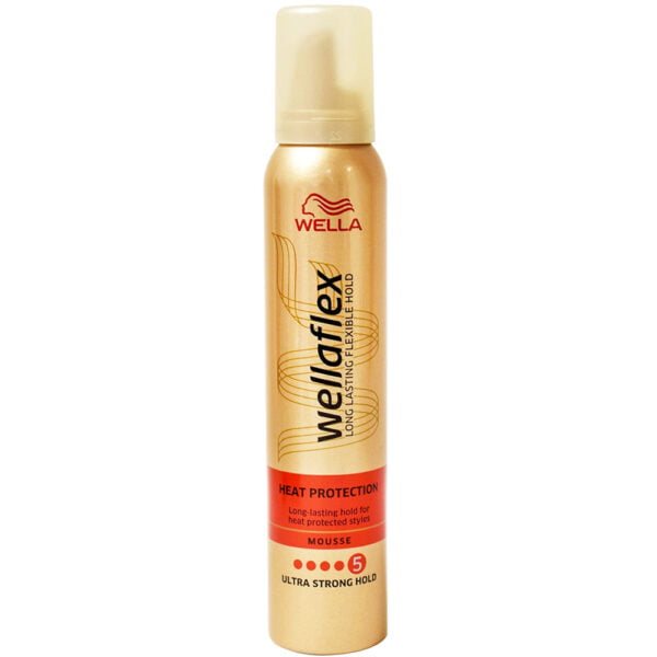 Wella Hair Mousse 200ml Flex Heat Creation 5 Ultra Strong