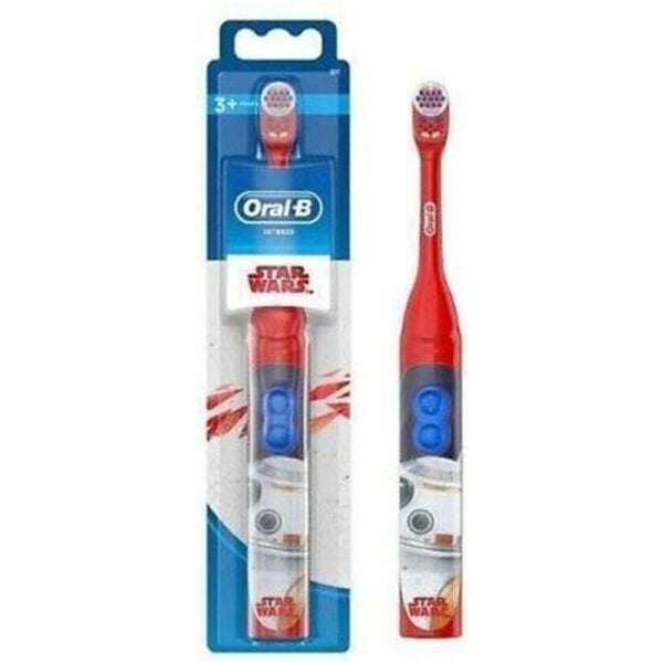 Oral B Toothbrush Electric Battery Star Wars Soft 3+