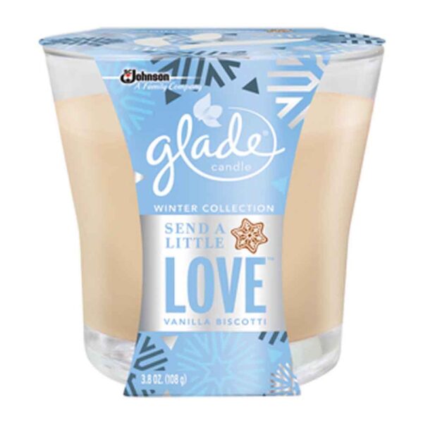 Glade Candle 108g Love Vanilla