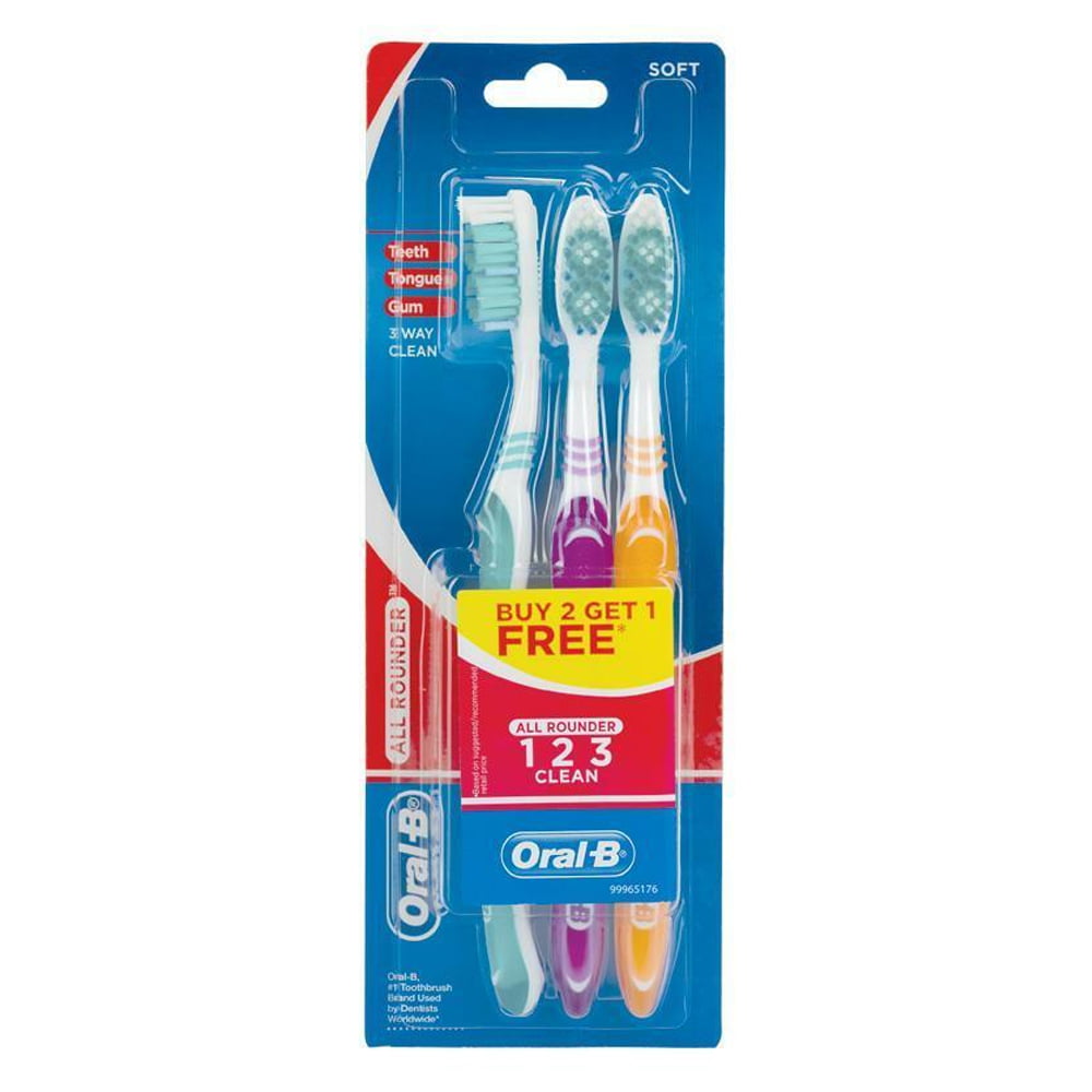 Oral B Toothbrush 3pk Extra Soft 40 | Head2Toes Beauty Store UAE