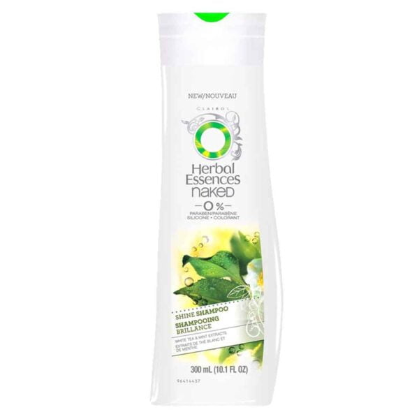 Herbal Essences Shampoo 300ml Naked white Tea and Mint Extracts