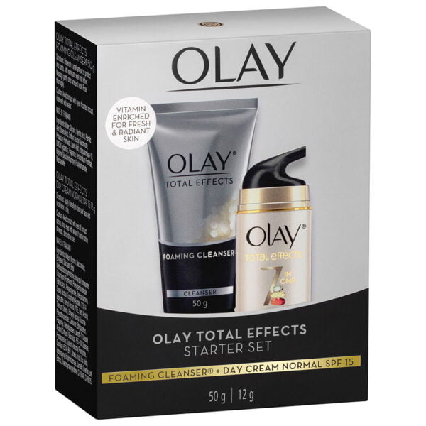 Olay Set 7 in 1 Total Effect 2 in 1 Foaming Cleanser and Day Cream