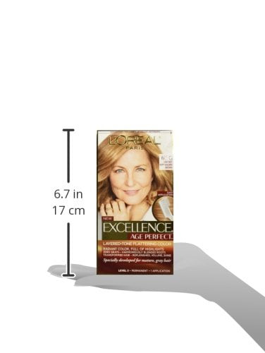 Loreal Hair Color Excellence Age Perfect6 1 2G Lightest Soft Golden Brown 5 Loreal Hair Color Excellence Age Perfect6 1 2G Lightest Soft Golden Brown