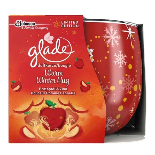 Glade Candle 120g Warm Winter Hug Air Freshener