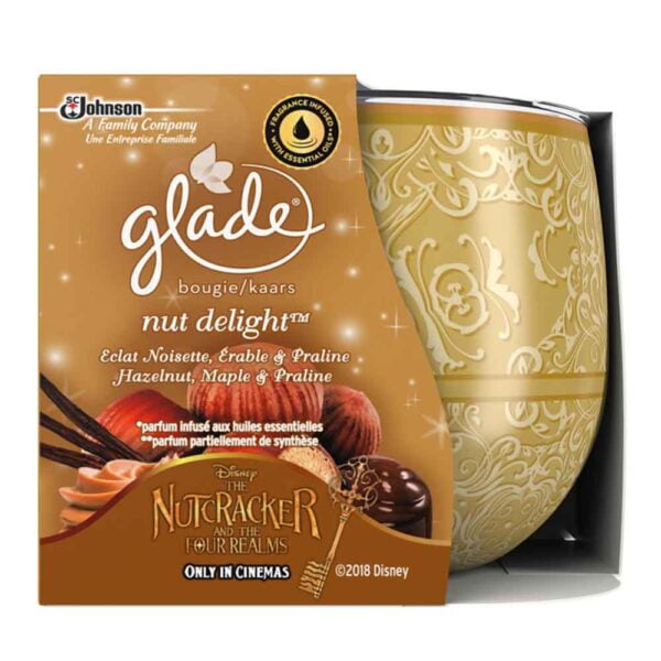 Glade Candle 120g Nut Delight