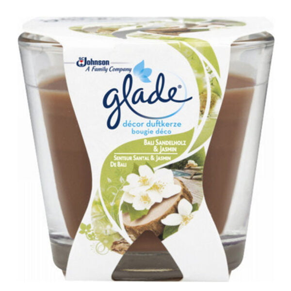 Glade Air Freshener Candle 70g Bali Sandel Wood and Jasmine