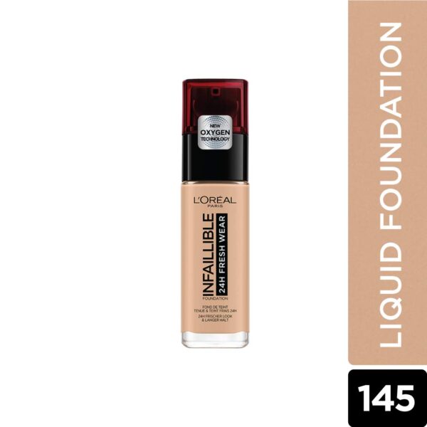 Loreal Foundation 30ml Indefectible 145 Beige Rose