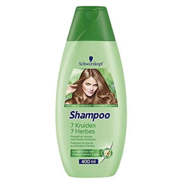 Schwarzkopf Shampoo 400ml 7 Kruiden Herbes