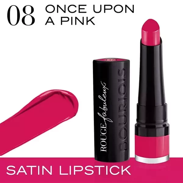 Bourjois Lipstick 2.3g Rouge Fabuleux 08 Once Upon A Pink
