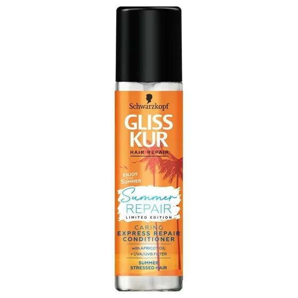 Schwarzkopf Hair Spray Conditioner 200ml Gliss Kur Summer Repair