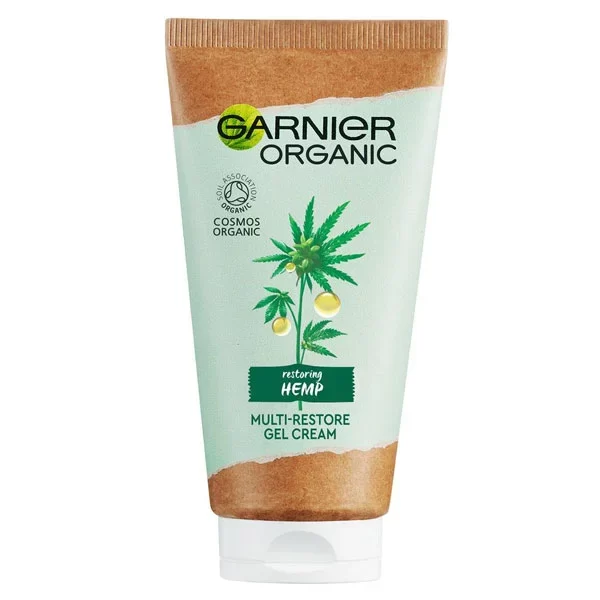 Garnier Face Gel Cream 50ml Organic Hemp Multi Restore
