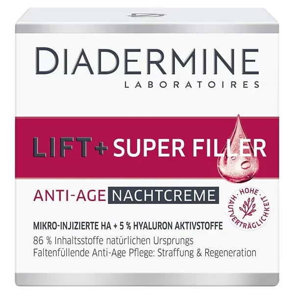 Diadermine Night Cream 50ml Lift plus Super Filler