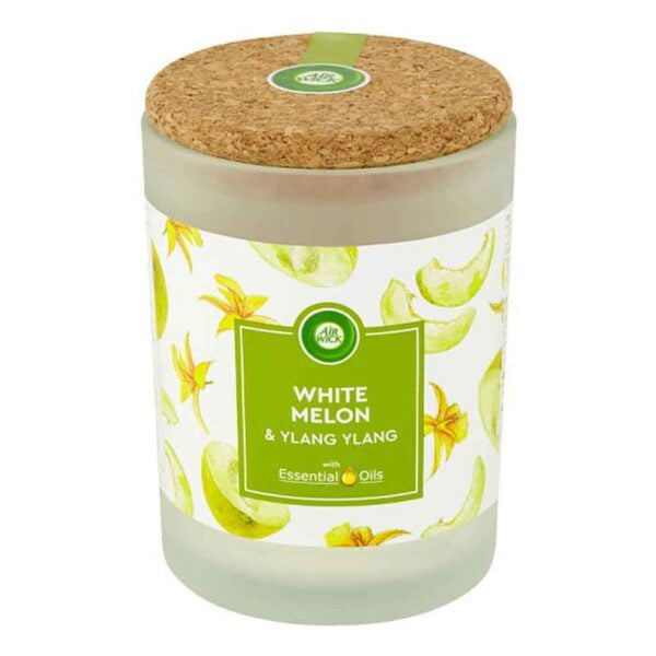 Air Wick Candle 185g White Melon
