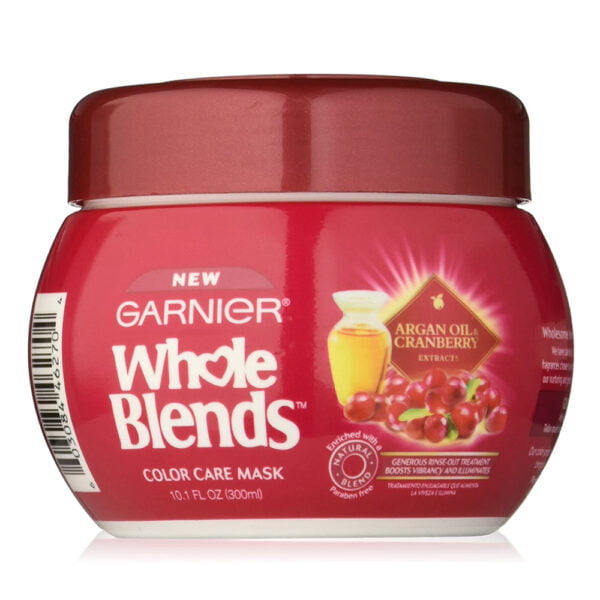 Garnier Hair Mask 300ml Whole Blends Argan Oil Cranberry