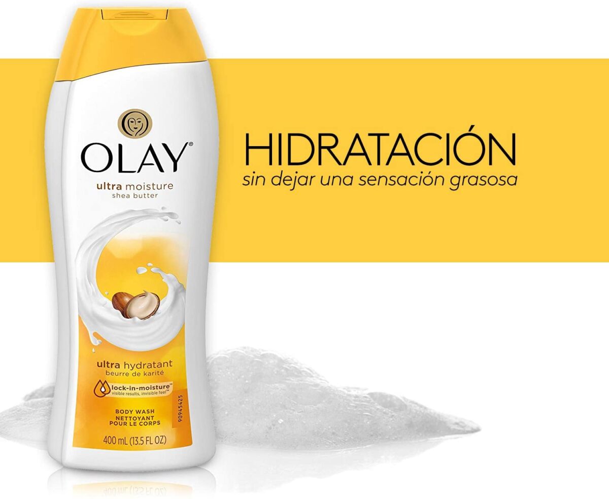 Olay Body Wash 400ml Ultra Moisture with Shea Butter