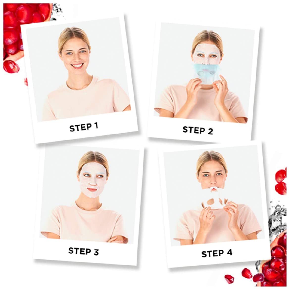 Garnier Tissue Mask Skin Active Hydra Bomb PK5 2 Garnier Tissue Mask Skin Active Hydra Bomb PK5