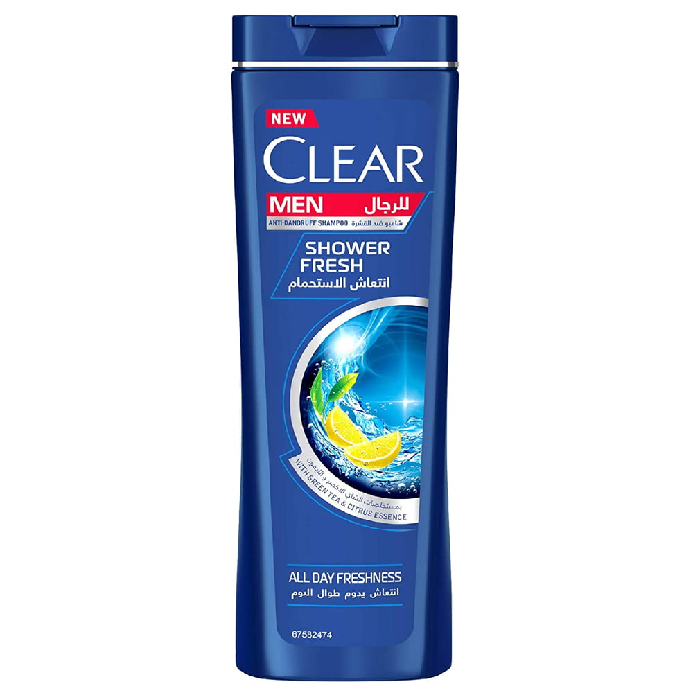 Clear Shampoo 400ml Shower Fresh for Men | Head2Toes Beauty Store UAE