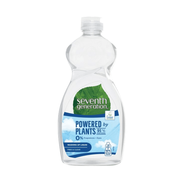 Seventh Generation Dishwashing Liquid 500ml Free and Clear